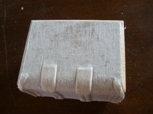 Cover with Irish linen